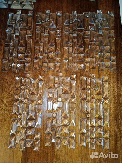 Хрустальные подвески для люстры СССР