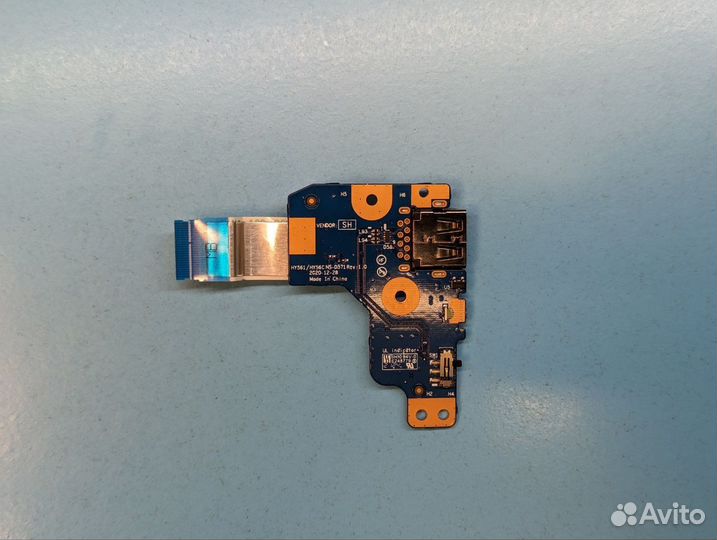 Плата с USB ноутбука Lenovo Legion 5-15ACH6H 82JU