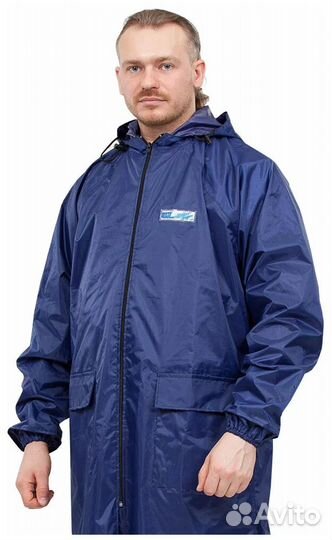 Плащ влагозащитный Poseidon WPL синий 170-176