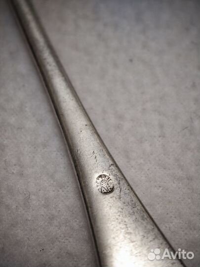 Вилка посеребрение