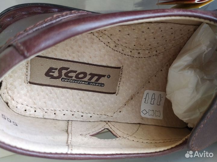 Escott лоферы ботинки туфли 40 41 44 45 46