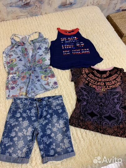 Брендовые вещи пакетом 11-12лет