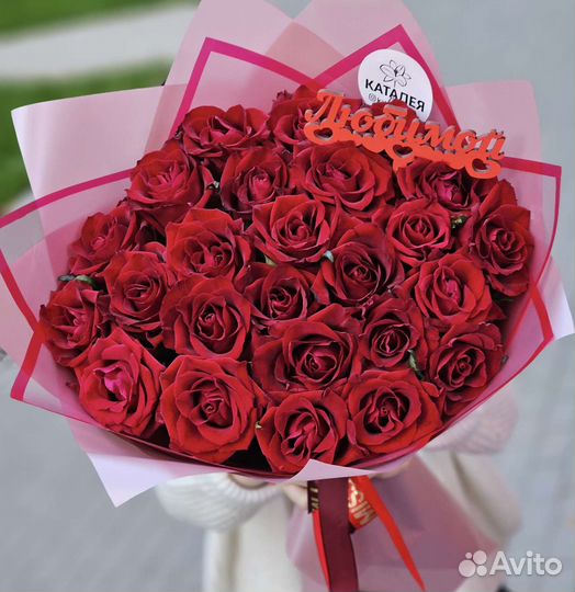Букет 25 роз