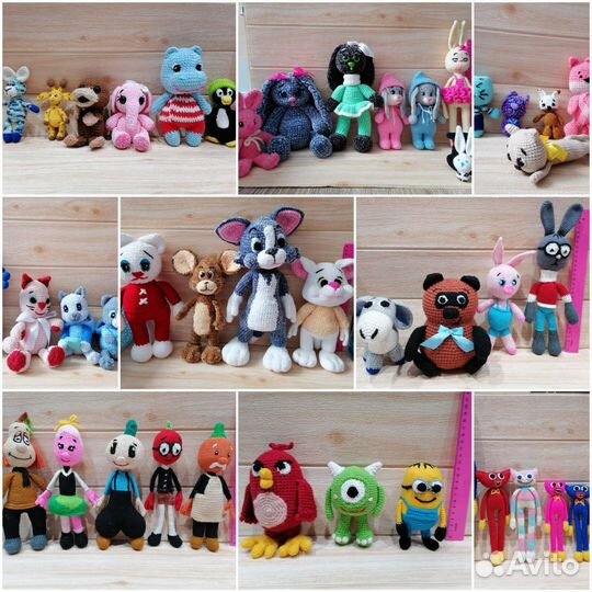 Игрушки амигуруми крючком