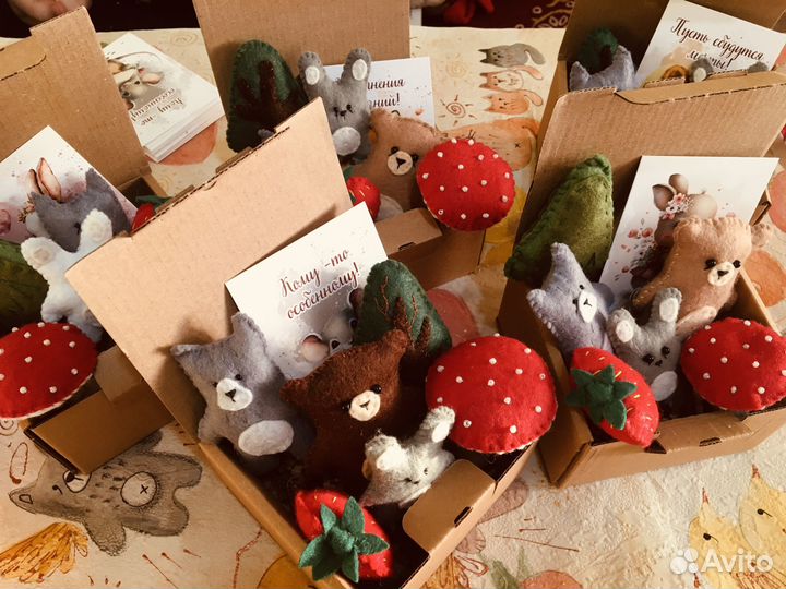 Подарочный бокс «Лесные малыши»