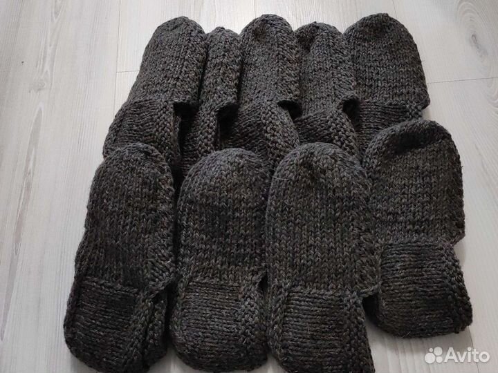 Носки вязаные ручной работы. Подследники. Следки