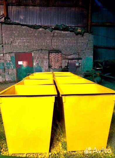 Мусорный контейнер 0.75 м3. Арт 7891