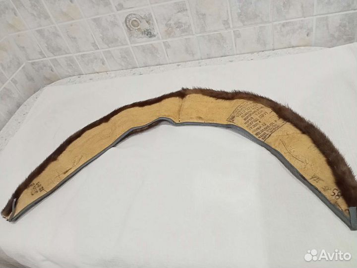 Воротник из норки