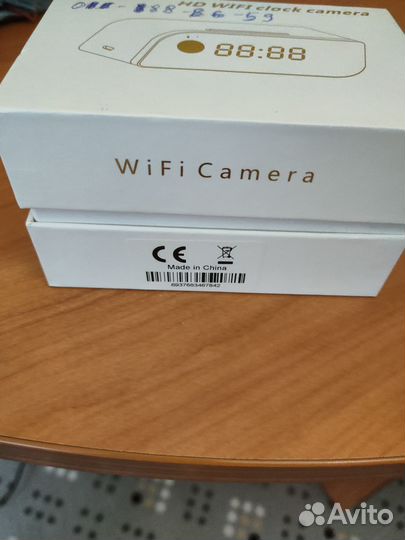 Часы будильник WiFi с камерой