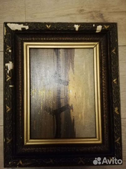 Картина маслом на холсте СССР