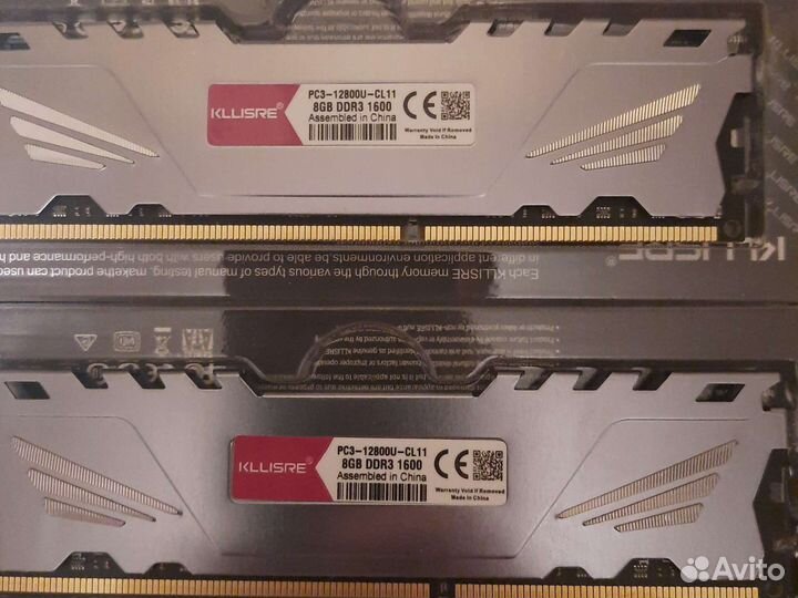 Новый комплект ddr3 1600 MHz 16 gb