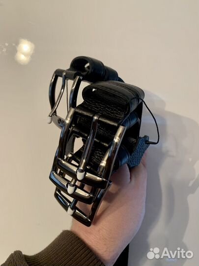 Ремень мужской кожаный