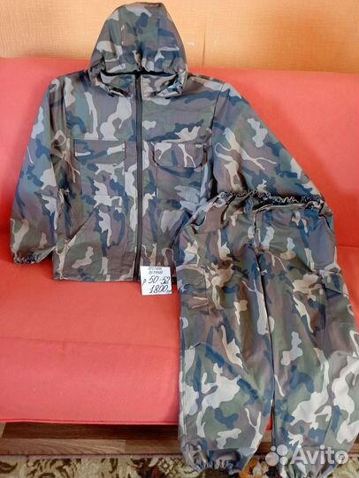 Летний Камуфляжный костюм большие размеры