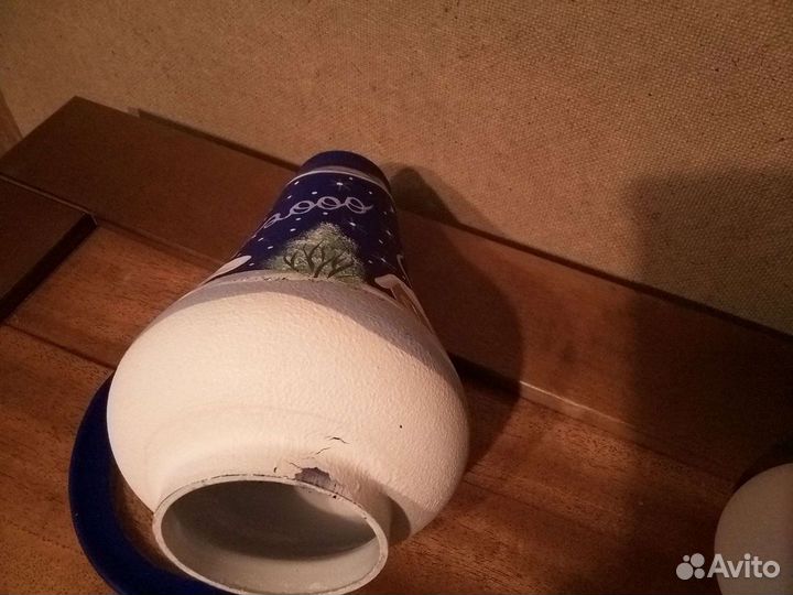 Ёлочные игрушки СССР и подсвечник новогодний