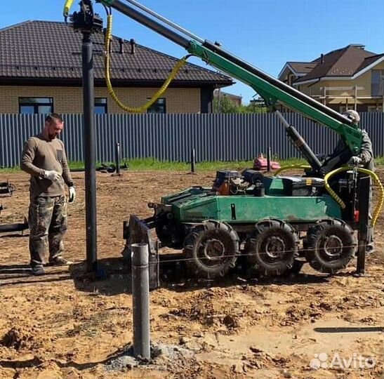 Винтовые сваи