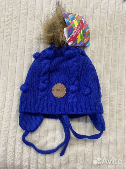 Новая зимняя осенняя шапка Lassie Huppa 46-48-50