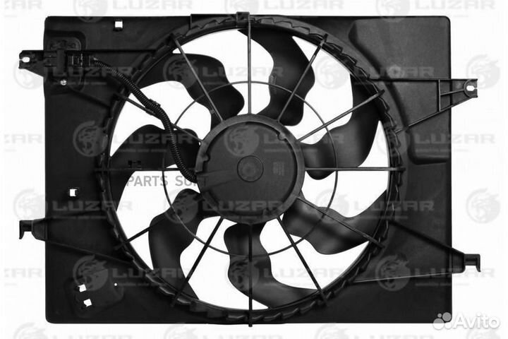 Крыльчатка с эл. мотором hyundai tucson/KIA sporta