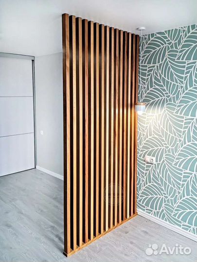 Декоративные рейки и перегородки