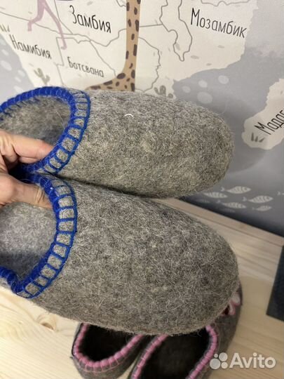 Тапочки-валенки две пары