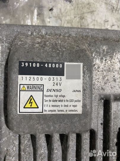 Блок управления двигателем D4GA эбу 39100-48000