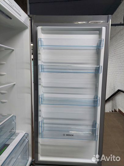 Двухкамерный холодильник Bosch KGN39 нержавейка