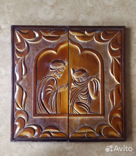 Нарды большие, ручной работы