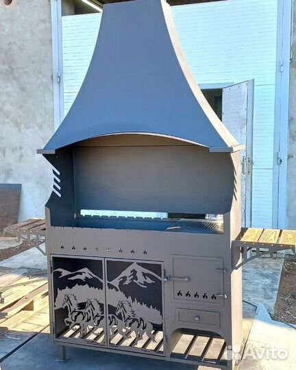 Мангалы с вытяжкой