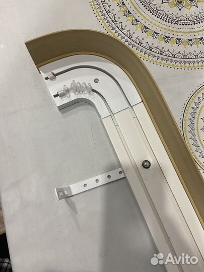 Карнизы для штор двухрядные бу