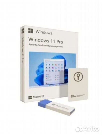 Windows 11 pro BOX 32/64bit RU USB 3.0 (original)