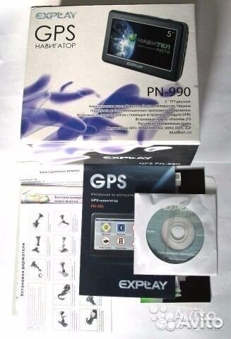 Explay PN-990, mini USB авто зарядка и коробка