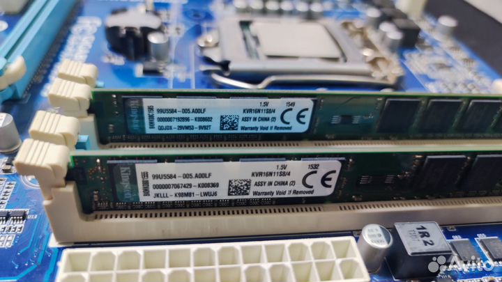 Комплект 1155 на i3-2120 +8GB DDR3
