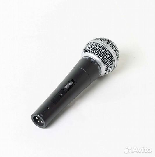 Shure SM58 новый микрофон с выключателем