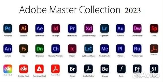 Adobe 2023 все программы бессрочно