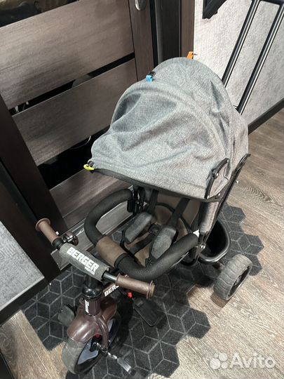 Велосипед коляска с ручкой