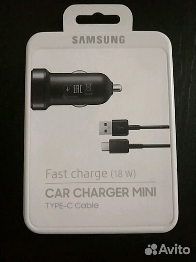 Автомобильное зарядное устройство samsung