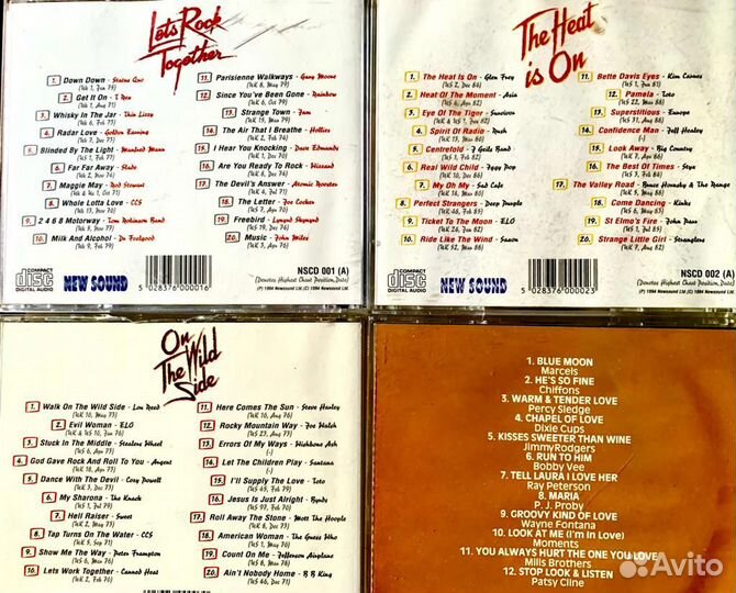 CD- UK-EU-Rock n Roll+ Rock - Rare