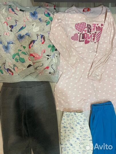 Детская одежда вещи пакетом на девочку