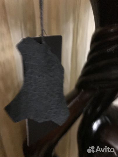 Берет женский кожаный