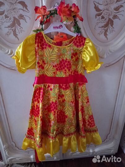 Платье для девочки 116