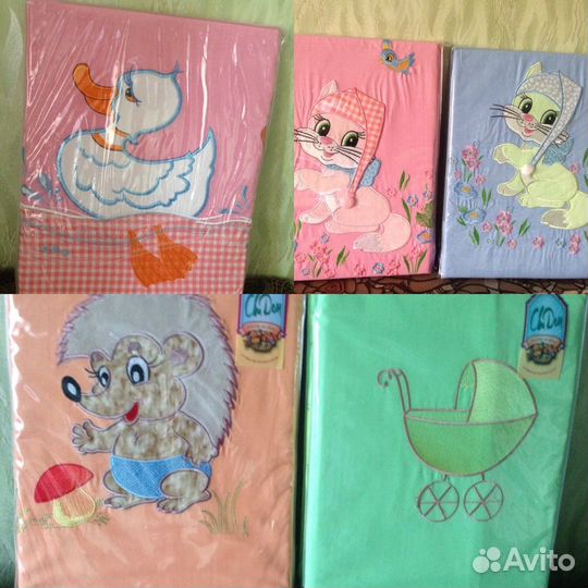 Детское постельное белье в кроватку