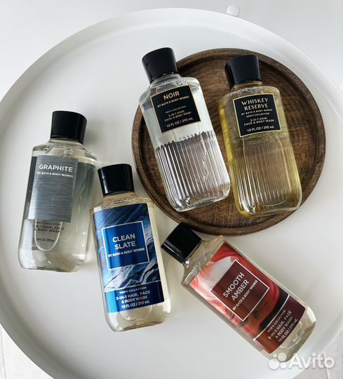 Гели мужские и женские Bath & Body Works