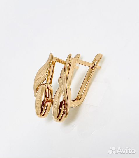 Золотые серьги