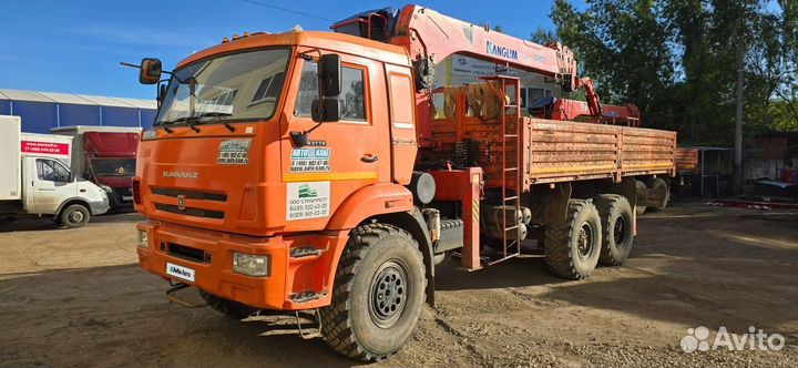 КАМАЗ 43118 с КМУ, 2018