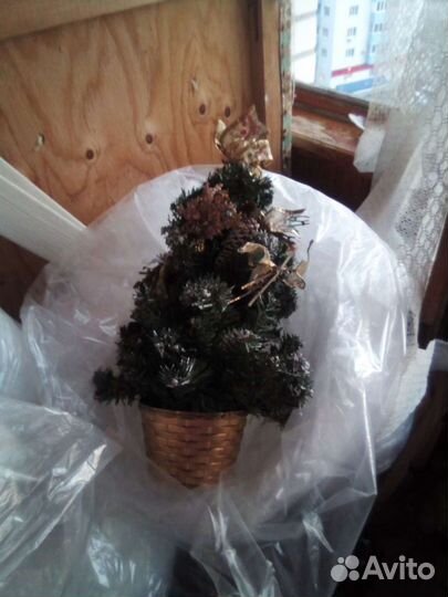 Елка искусственная литая 50см