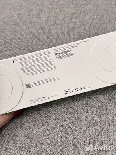 Apple watch S10 42mm rose gold