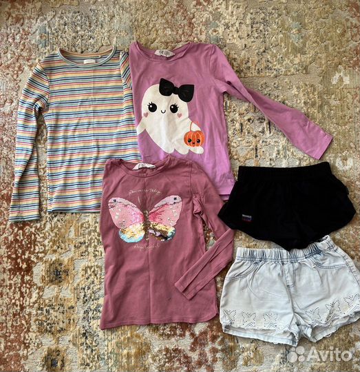 Детские вещи пакетом для девочки 128-134