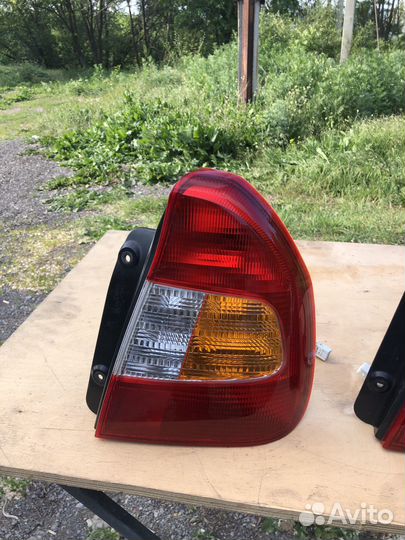 Задние фонари на Акцент