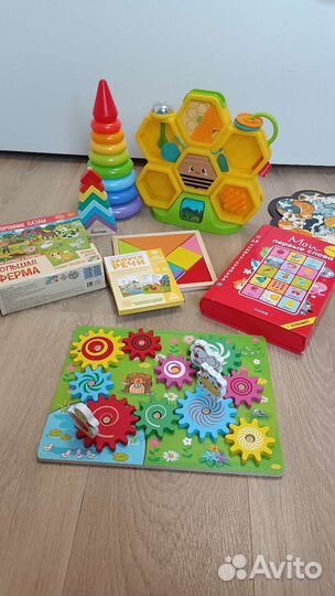 Развивающие игрушки от 1 года