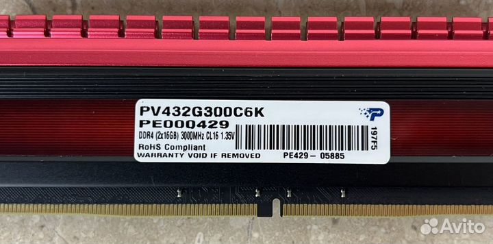 Patriot Viper 4 DDR4 - 32 гб