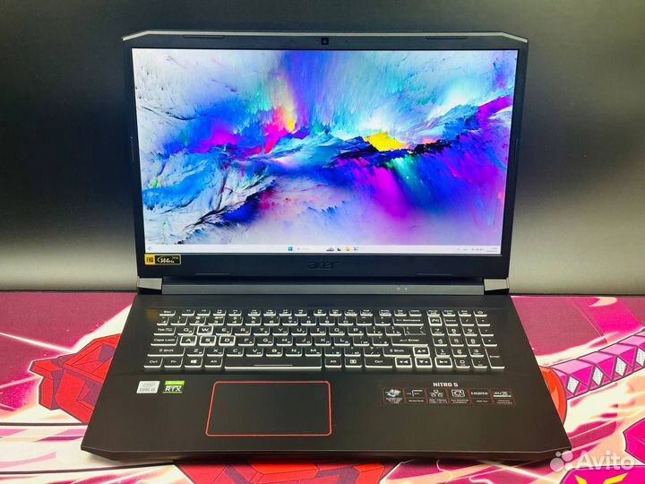 Acer Nitro 5 17.3 IPS i5-10300H 8GB RTX 3060 SSD